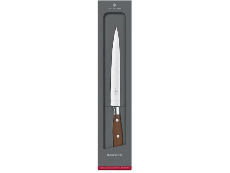 Victorinox Filetiermesser Grand Maître Wood 20 cm, Silber 5 Victorinox Filetiermesser Grand Maître Wood 20 cm, Silber – Bild 5