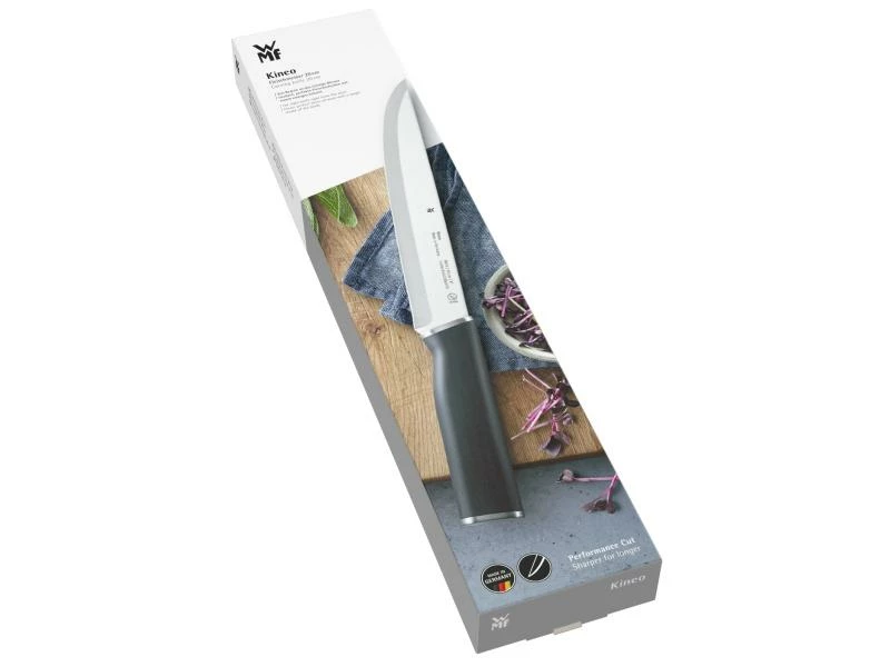 WMF Fleischmesser Kineo 33 cm Schwarz/Silber 2 WMF Fleischmesser Kineo 33 cm Schwarz/Silber – Bild 2