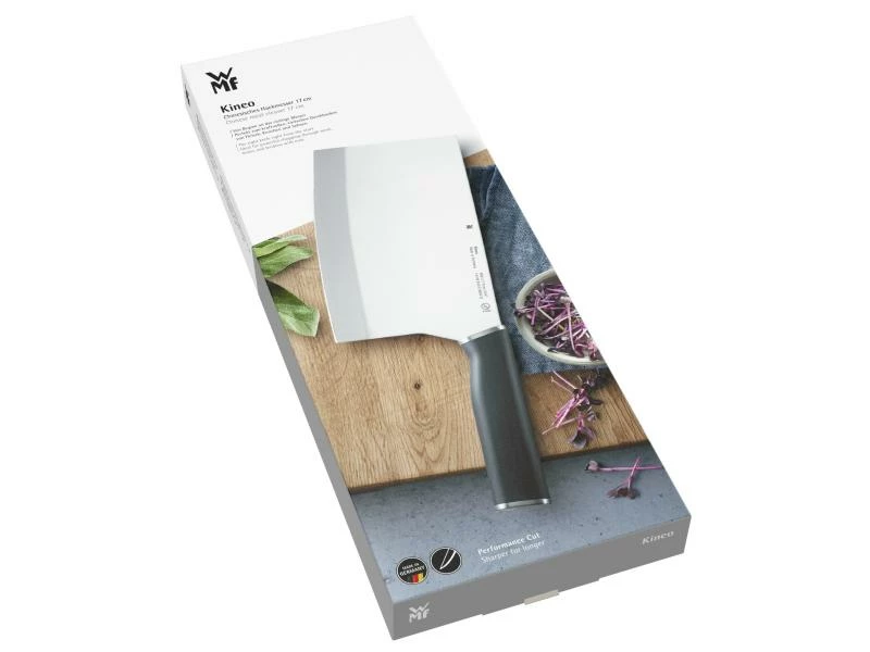 WMF Hackmesser Kineo 28 cm Schwarz/Silber 2 WMF Hackmesser Kineo 28 cm Schwarz/Silber – Bild 2