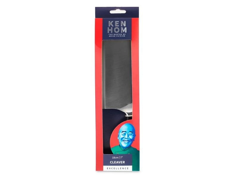Ken Hom Hackmesser 18 cm, Schwarz 2 Ken Hom Hackmesser 18 cm, Schwarz – Bild 2
