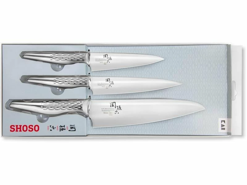 Kai Messer-Set Shoso 3 tlg. Silber 1 Kai Messer-Set Shoso 3 tlg. Silber