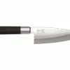 Kai Küchenmesser Wasabi Deba 15 cm Schwarz
