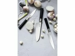 Kai Messer-Set Wasabi 3 tlg. Schwarz -Grill Verkaufsgeschäft 198503403 xxl