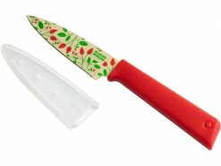 Kuhn Rikon Rüstmesser Colori Rosenbeere Rot