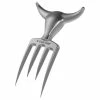 Steak Champ Fleischgabel Bull Fork Silber