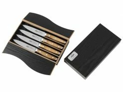 Steak Champ Steakmesser-Set 4 Stück, Akazienholz