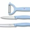 Victorinox Gemüsemesser Trend Colors 3-teilig, Hellblau