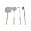 BBQ Dragon Pizzaschaufel Set 4-teilig, Silber