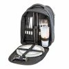 Fennek Grill Grillbesteck-Set Backpack Schwarz