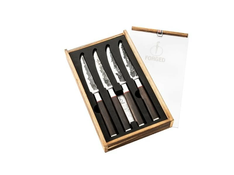 Forged Steakmesser-Set Sebra 4 Stück 2 Forged Steakmesser-Set Sebra 4 Stück – Bild 2