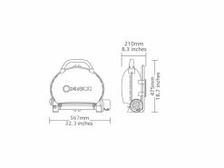 Creative Living Camping-Grill O-Grill 500 Schwarz -Grill Verkaufsgeschäft 204882027 xxl 1
