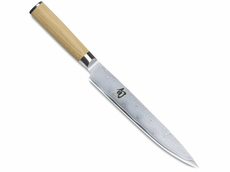 Kai Fleischmesser Shun Classic White DM-0704W Hellbraun 1 Kai Fleischmesser Shun Classic White DM-0704W Hellbraun