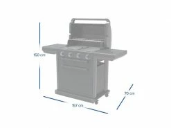 Campingaz Gasgrill 4 Series Onyx S -Grill Verkaufsgeschäft 215639334 xxl
