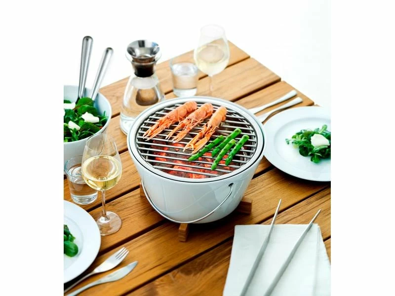 Eva Solo Tischgrill aus Porzellan, Weiss 3 Eva Solo Tischgrill aus Porzellan, Weiss – Bild 3