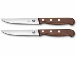 Victorinox Steak-Pizzamesser-Set 2 Stück, Ahornholz