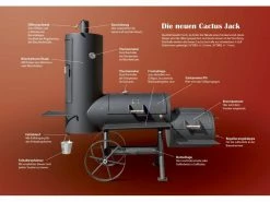 Cactus Jack Smoker 16" Chuckwagon Ranch 2021 -Grill Verkaufsgeschäft 219630997 xxl