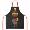 Sheepworld Kochschürze Grillen, Chillen, Bierchen killen Schwarz
