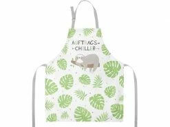 Sheepworld Kochschürze Auftrags-Chiller Grün/Weiss