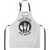 Sheepworld Kochschürze Meine Küche – mein Revier Hellgrau