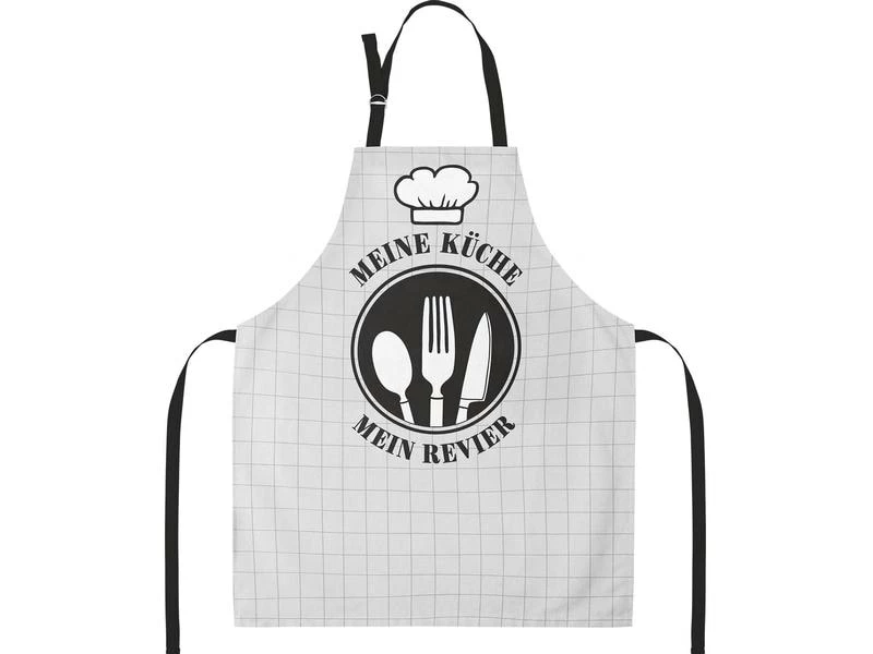 Sheepworld Kochschürze Meine Küche – mein Revier Hellgrau 1 Sheepworld Kochschürze Meine Küche – mein Revier Hellgrau