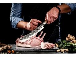 Forged Metzgermesser 25.5 cm, Braun -Grill Verkaufsgeschäft 221309406 xxl