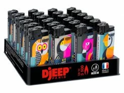 BIC Feuerzeug Djeep D1 Maxi, 24er Pack