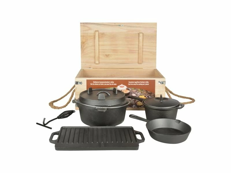 Esschert Design Grillpfanne-/Topf-Set Dutch, 7-teilig 1 Esschert Design Grillpfanne-/Topf-Set Dutch, 7-teilig