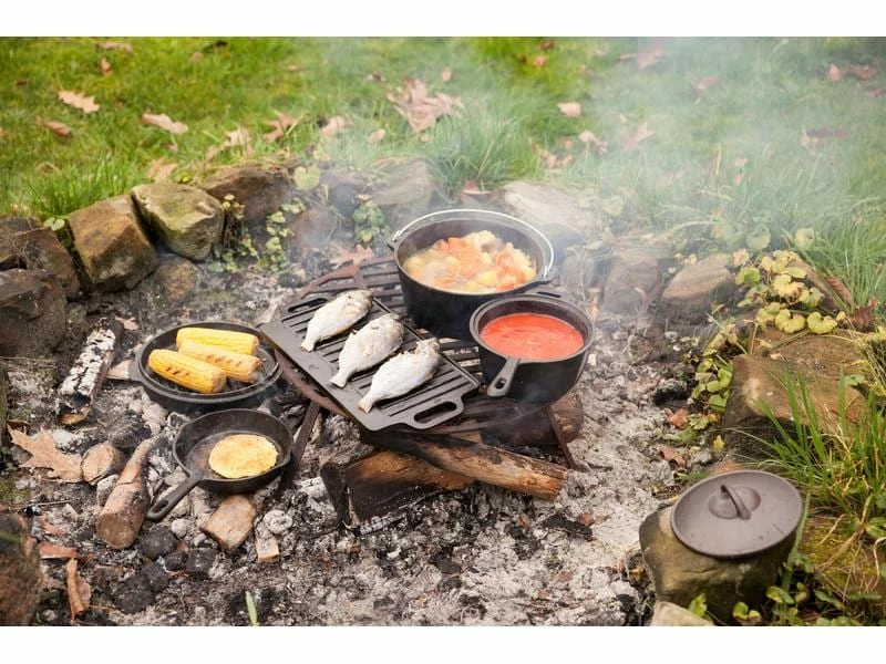 Esschert Design Grillpfanne-/Topf-Set Dutch, 7-teilig 3 Esschert Design Grillpfanne-/Topf-Set Dutch, 7-teilig – Bild 3