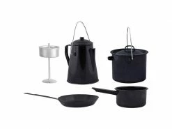 Esschert Design Outdoor Kochset, 4-teilig