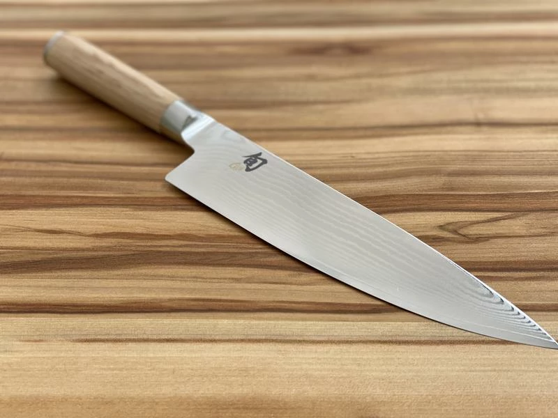 Kai Kochmesser Shun White DM-0706W 20 cm, Hellbraun 3 Kai Kochmesser Shun White DM-0706W 20 cm, Hellbraun – Bild 3