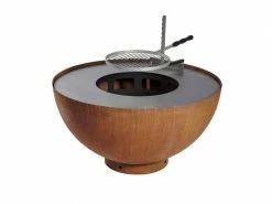 FEU DU JARDIN Feuerstelle Boule, Rostbraun