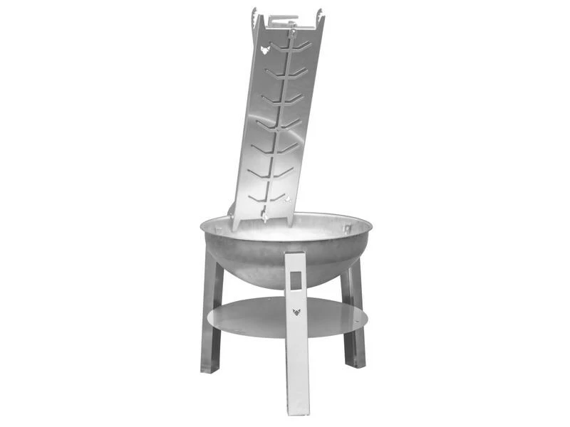 Fennek Grill Flammlachshalter, Edelstahl 2 Fennek Grill Flammlachshalter, Edelstahl – Bild 2