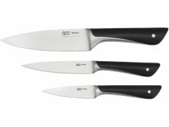 Tefal Messer-Set Jamie Oliver 3-teilig, Schwarz