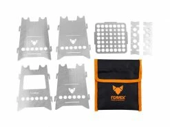 Fennek Grill Campingkocher Hobo Basic, Edelstahl -Grill Verkaufsgeschäft 230344387 xxl