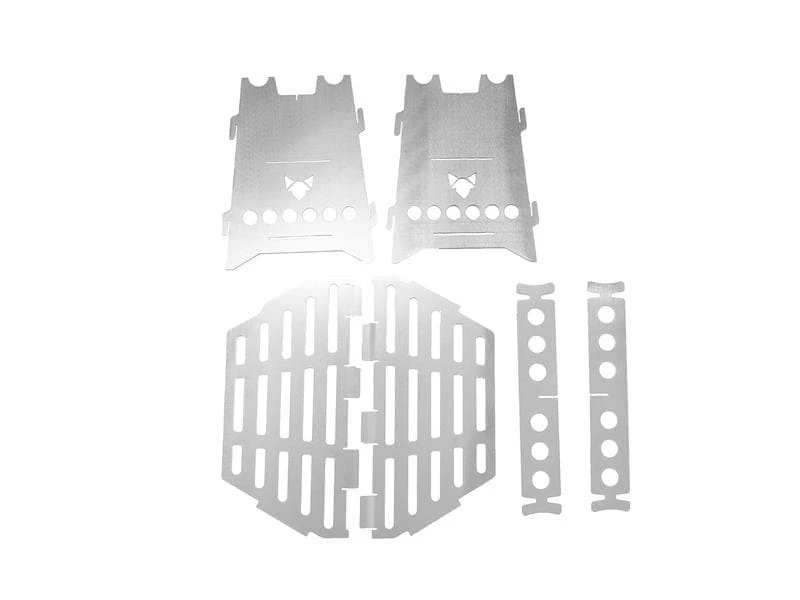 Fennek Grill Erweiterungsset Add-On Hobo Basic, Edelstahl 1 Fennek Grill Erweiterungsset Add-On Hobo Basic, Edelstahl