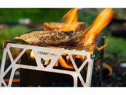 Fennek Grill Klapprost zu Hobo Premium, Titan -Grill Verkaufsgeschäft 230351046 xxl