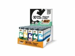 BIC Reibradfeuerzeug J26 Maxi Ecolutions Assortiert, 50er Box