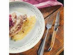 Sola Steakmesser-Set Basic Country Lunasol 6 Stück, Zebrano -Grill Verkaufsgeschäft 240572557 xxl