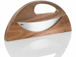 AdHoc Kräutermesser Wave 23.2 cm, Braun