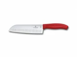 Victorinox Santokumesser 17 cm, Rot