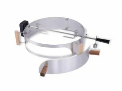 Moesta BBQ Grillaufsatz Rotisserie zu Holzkohle Kugelgrills Ø 47 cm