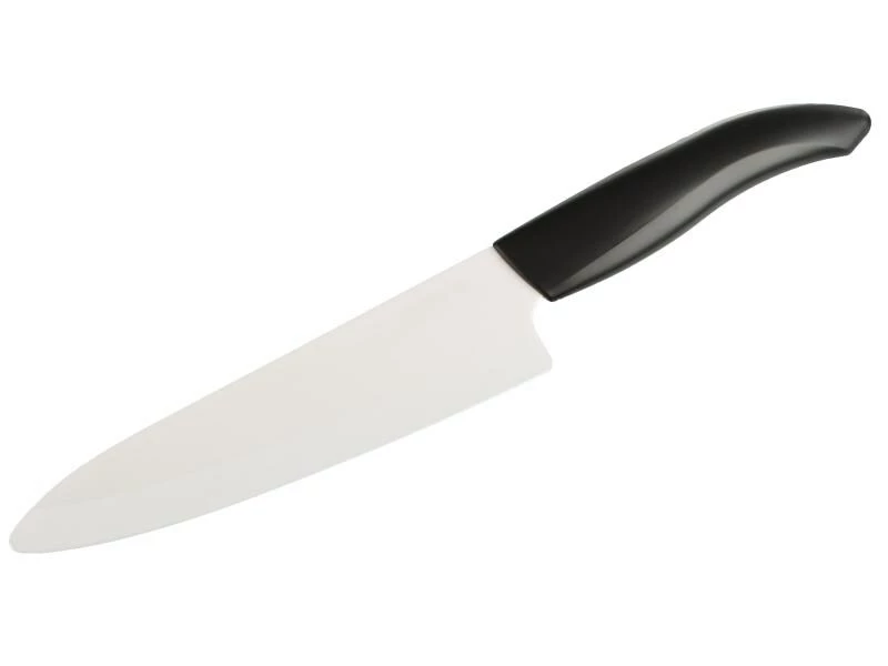 Kyocera Kochmesser FK-180WH 18 cm, Silber/Schwarz 1 Kyocera Kochmesser FK-180WH 18 cm, Silber/Schwarz