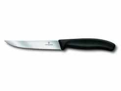 Victorinox Steakmesser Swisss Classic Gourmet Mittel, 2 Stück, Schwarz -Grill Verkaufsgeschäft 52896426 xxl