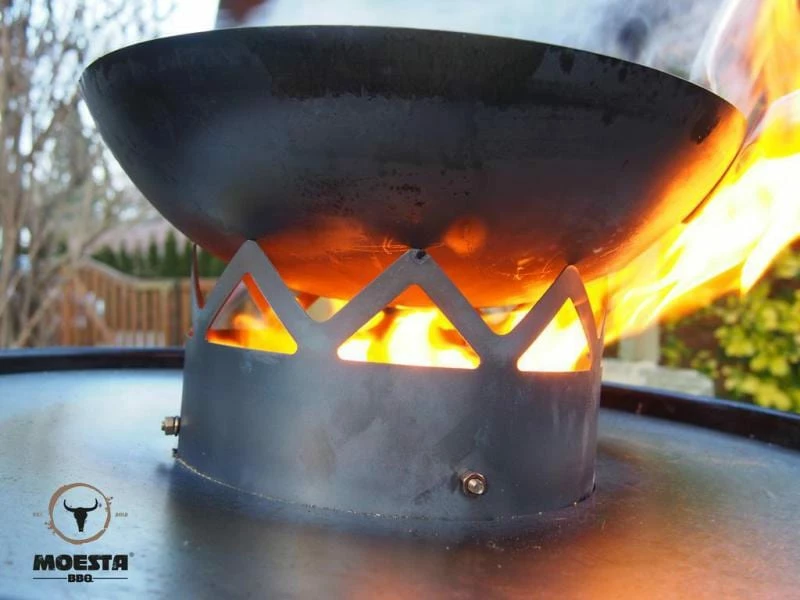 Moesta BBQ Grillaufsatz BBQ Wok Komplettpaket für Ø 47 Kugelgrills 2 Moesta BBQ Grillaufsatz BBQ Wok Komplettpaket für Ø 47 Kugelgrills – Bild 2