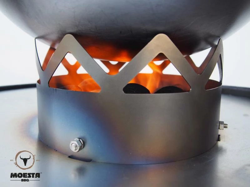 Moesta BBQ Grillaufsatz BBQ Wok Komplettpaket für Ø 47 Kugelgrills 4 Moesta BBQ Grillaufsatz BBQ Wok Komplettpaket für Ø 47 Kugelgrills – Bild 4