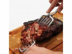 Broil King Grillgabel für Pulled Pork 2-teilig, Silber -Grill Verkaufsgeschäft 56272244 xxl