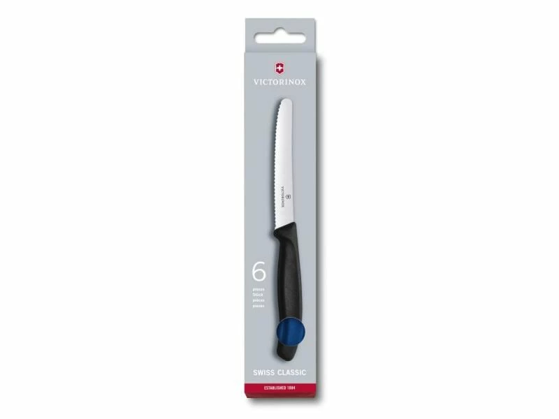 Victorinox Tafelmesser Swiss Classic 6 Stück, Blau 2 Victorinox Tafelmesser Swiss Classic 6 Stück, Blau – Bild 2