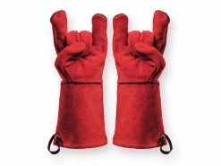 Feuermeister Grillhandschuh Premium BBQ Rot, Grösse 12 -Grill Verkaufsgeschäft 57525332 xxl