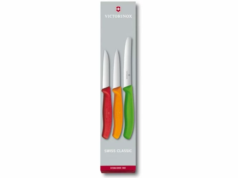 Victorinox Gemüsemesser Rot/Orange/Grün 1 Victorinox Gemüsemesser Rot/Orange/Grün