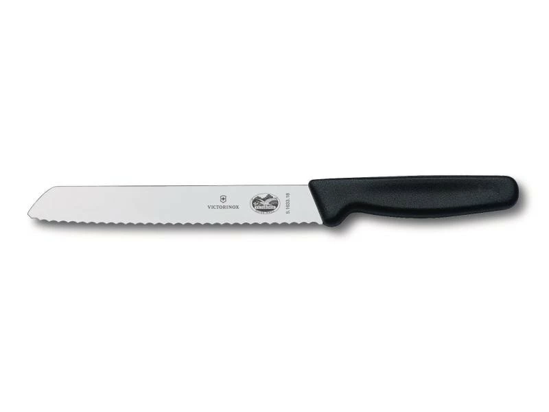 Victorinox Brotmesser 18 cm, Schwarz 1 Victorinox Brotmesser 18 cm, Schwarz